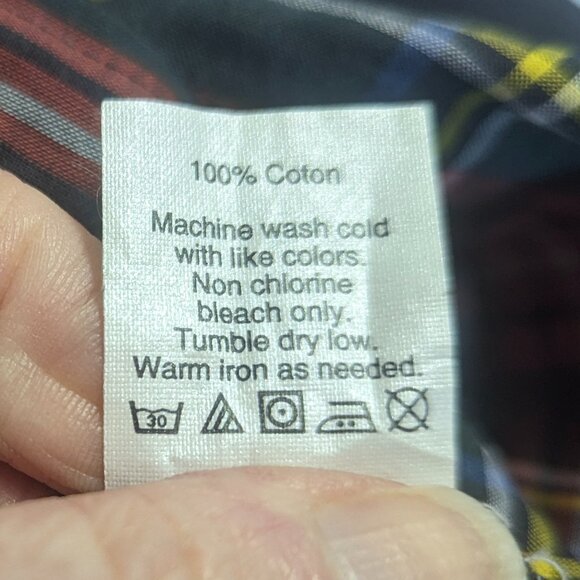 J Crew Size XS Plaid Button Down - Picture 5 of 11